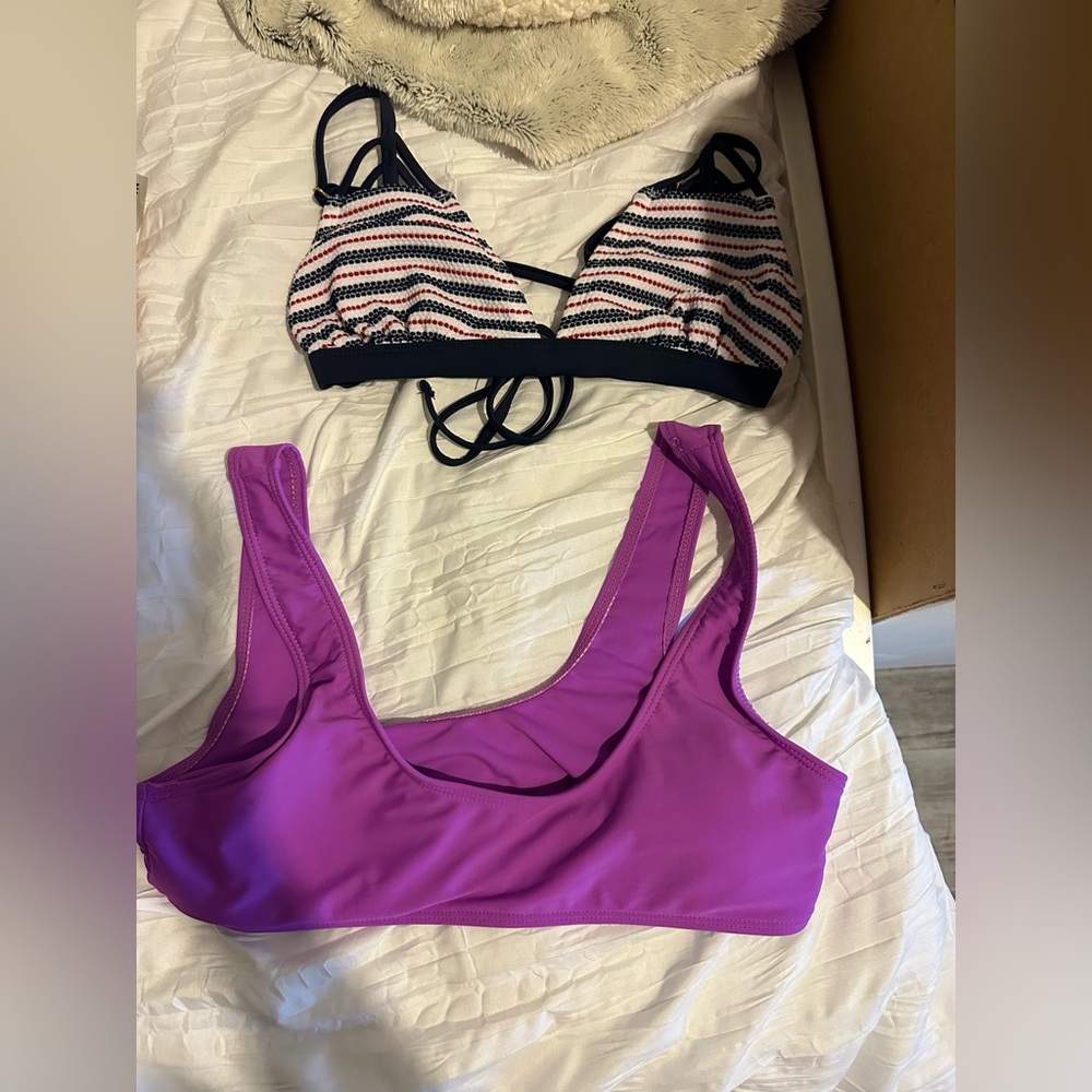 various bikini pieces